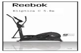Bicicleta Eliptica Reebok C5.8 | Manual instrucciones