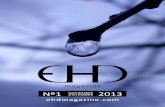EHD magazine N º 1 - Noviembre - Diciembre 2013
