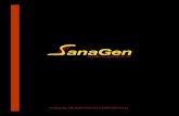 Visual identity manual of Sanagen