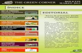 El Boletin de The Green Corner Marzo 2013