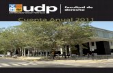 Cuenta Anual 2011 Facultad de Derecho UDP