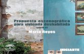 Catálogo "Propuesta escenográfica para vivienda deshabitada (parte II)" de María Reyes