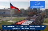 Boletín del Foro marzo-mayo 2012