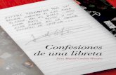 Confesiones de una libreta