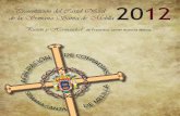 Programa de la Presentación del Cartel de la Semana Santa de Melilla 2012