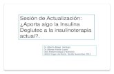 Sesión de Actualización: ¿Aporta algo la Insulina Deglutec a la insulinoterapia actual?.