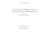 Teoría musical y armonía moderna Vol.1