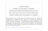 Criterios Honorarios Abogacia Asturiana