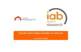 Informe Rdes sociales IAB 2009