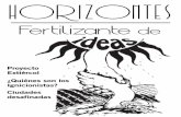 Fertilizante de ideas // Revista Horizontes Nº 0