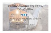 FERROCARRILES PARA COLOMBIA