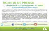 CELEBRACION DÍA INTERNACIONAL DEL AGUA - ALIANZA EMPRESARIAL POR EL AGUA