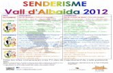 Senderismo Vall d'Albaida 2012