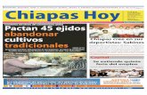 Chiapas HOY Viernes 28 de Agosto en "Portada & Contraportada"