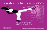 Cursos Aula de Danza 2012-2013