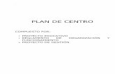 Nuevo Plan de Centro.