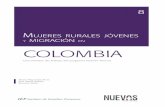 Mujeres rurales jóvenes y migración en Colombia