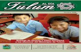 Revista Tulum al dia no1 Eduación
