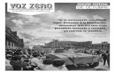 Suplemento Cultural Voz Zero - Edición especial de Octubre