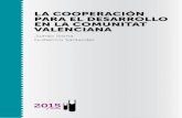 La cooperacion para el desarrollo en la comunitat valenciana