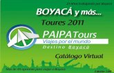 Vacaciones Boyacá - Programas Recomendados 2011-2012 - Paipa Tours