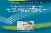 CRITICA DE NUESTRA HISTORIA MODERNA - Gustavo A Mejia Ricart.