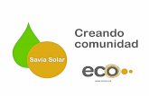 Savia Solar: creando comunidad