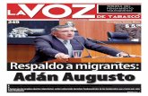 La Voz Lunes 15 de Octubre 2012