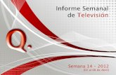 Informe Semanal TV. Semana 14/2012