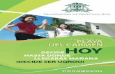 Folleto Admisiones 2014 Universidad de Quintana Roo (UQROO) - Campus Playa del Carmen