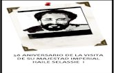 Folleto del 58 Aniversario de la Visita a México de Su MAjestad Imperial Haile Selassie
