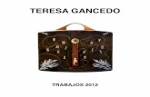 Catálogo Teresa Gancedo 2012