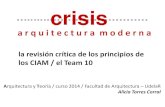 CIAM - Revisión Crítica & Team X