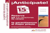 Halcon, venta anticipada Canarias y Baleares, Verano, 2009
