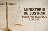 Informe Ministerio de Justicia