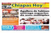 Chiapas HOY Lunes 07 de Septiembre en Portada & Contraportada