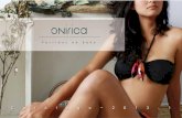 Catalogo Onirica Vestidos de Baño / 2013 - I