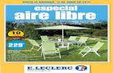 Catalogo Leclerc piscinas y muebles de jardín verano 2012