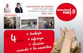 Programa Gestion PSOE Huelma 2007 - 2011