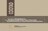 Código Orgánico deOrganización Territorial,Autonomía y Descentralización