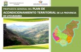 Plan de Acondicionamiento Territorial (PAT) Utcubamba - Propuesta