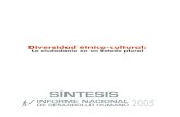 Síntesis Informe Nacional del Desarrollo Humano 2005 Español