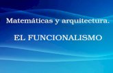 Matemáticas y arquitectura. El funcionalismo.