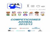 Competiciones ASOBAL, martes 20 de noviembre de 2012