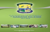 Plan Municipal de Desarrollo Sabana Iglesia 2011-2016