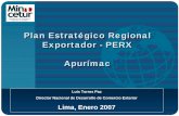 Plan estrategico de exportación Apurimac