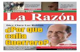 Diario La Razón viernes 26 de agosto