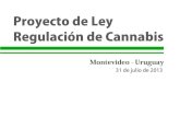 Proyecto de ley marihuana y sus derivados