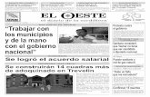 Diario El Oeste 19/04/2013