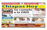 Chiapas HOY Miércoles 01 de Julio en Portada & Contraportada